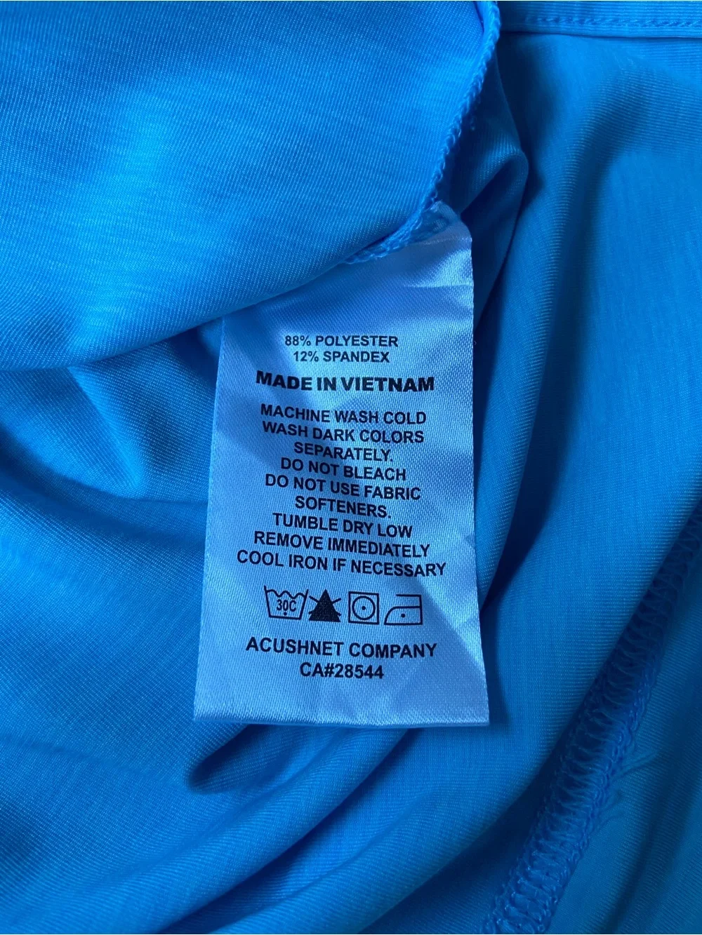 FootJoy Golf Polo Shirt Mens XL Light Blue Hidden Valley Country Club Crest